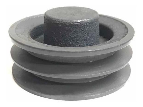 Polea Seccion A  60Mm 2 Canales Sin Agujero