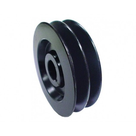 Polea Seccion B  90Mm 2 Canales Sin Agujero