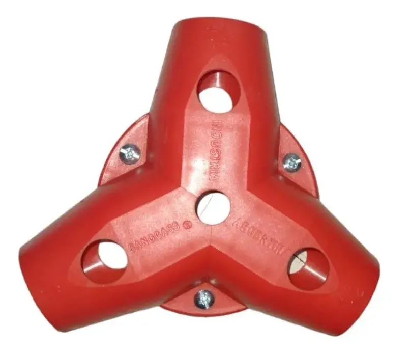 Terraja Pvc Estrella Peines Acero 1/2-3/4-1"