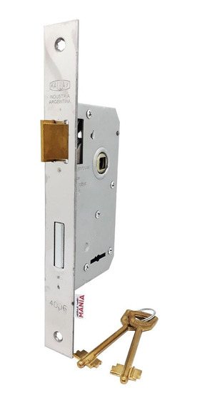 Cerradura Kallay Llave A Paleta 4006 Fte. 25X212 Caja 63X125