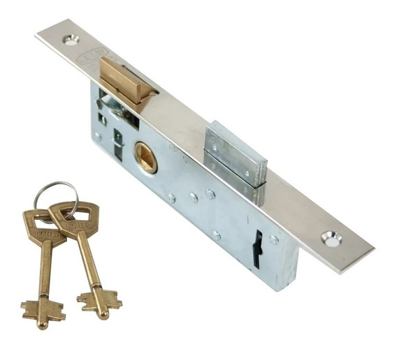 Cerradura Kallay Llave A Paleta 3002 Fte. 20X190 Caja 40X125