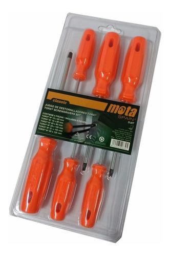 Destornillador Mota 6 Torx Dj6T Jgo