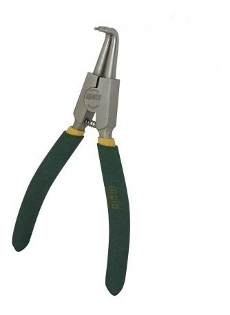 Pinza P/Anillos Mota Q817 C. V. Seeguer Curvo Abrir