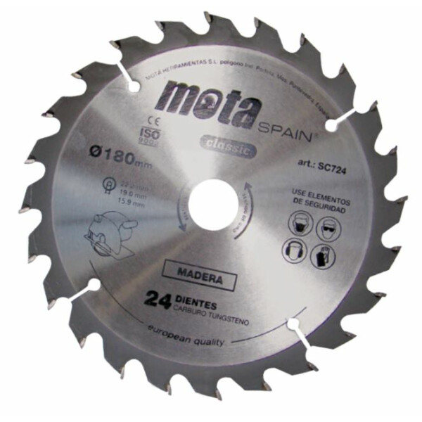 Sierra Diente De Widia Mota 300X72 Sc3072