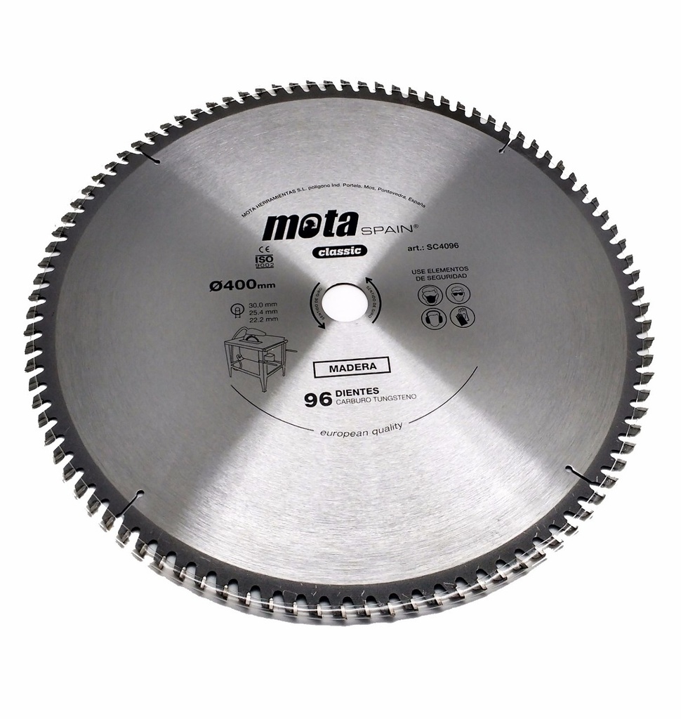 Sierra Diente De Widia Mota 350X72 Sc3572