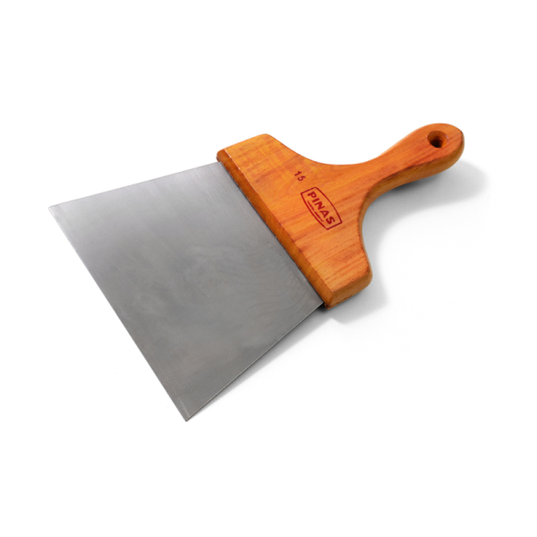 Espatula Enduir Pinas 12Cm Cabo Madera