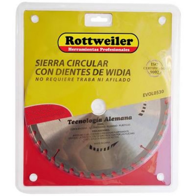 Sierra Diente De Widia Rottweiler 230X48