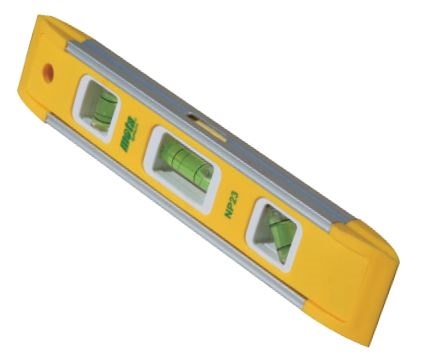 Nivel Plastico 3 Gotas Magnetico 23Cm. Mota