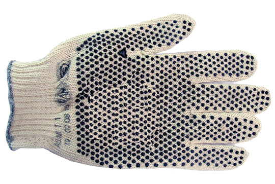 Guantes Moteado Blanco