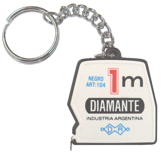 Cinta Diamante 104 Llavero Negro