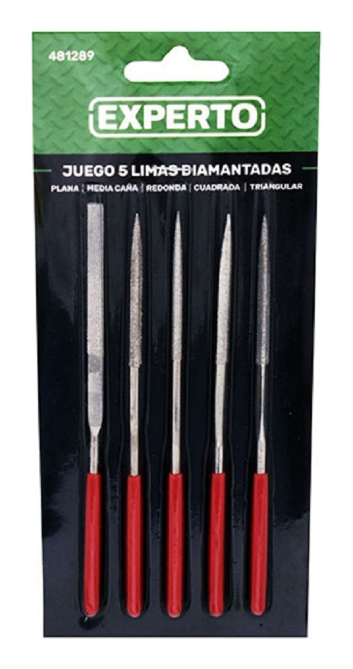 Limas Diamantadas Experto Jgo 5Pzas