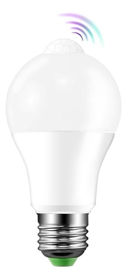 Lamp.Led Con Fotocelula Dia-10w-230v-950 Lumens-E27-Ebb-10wf