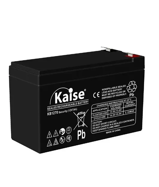 Bateria Para Alarmas 12V 7Amp KAISE 