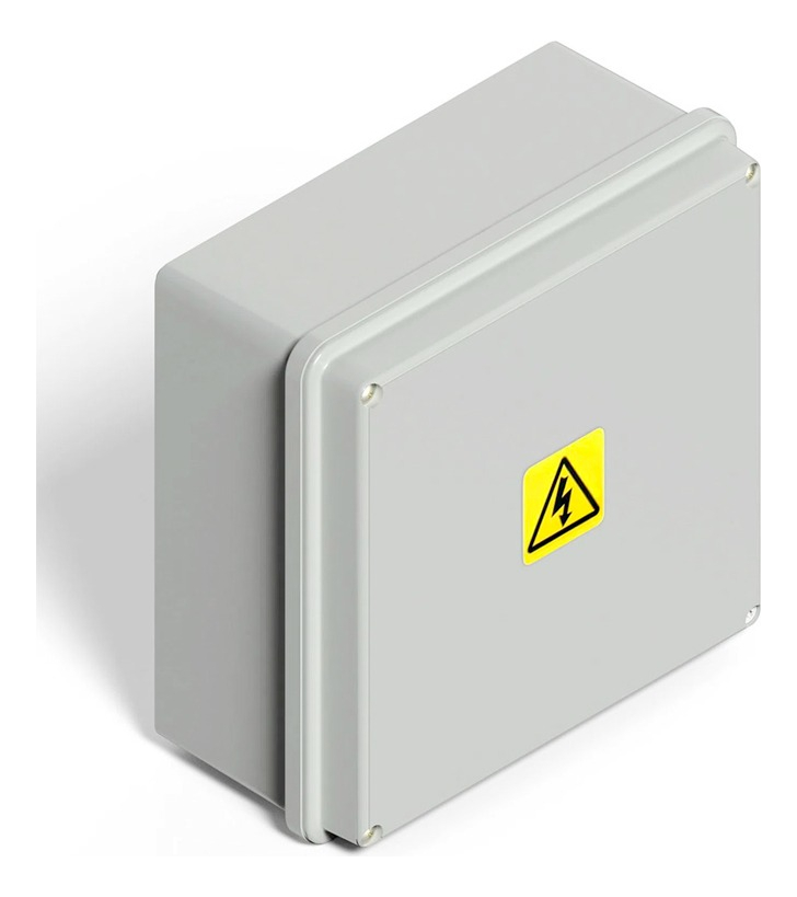 Caja de Pase PVC IP65 210x210x139 GRIS