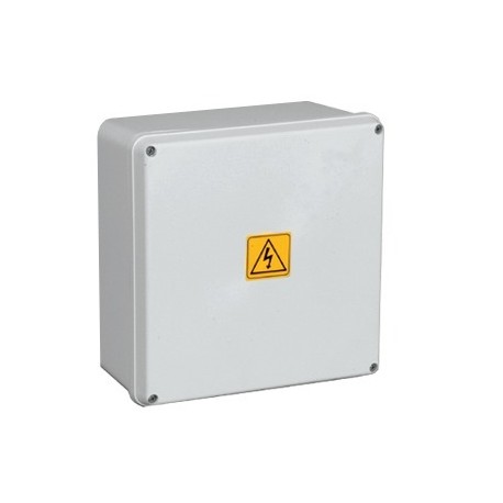 Caja Pvc De Paso Estanca 115 X 115 X 81 PR 998/81