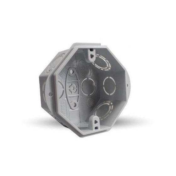 Caja PVC Emb. Octogonal CT33