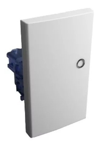 Interruptor Medio Teclon Blanco 10A   Quantum 216.210.30.01