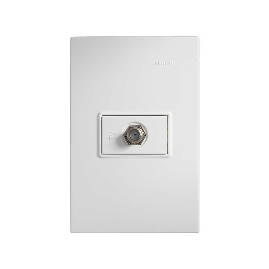 Modulo Toma Tv Coaxil Grafito Quantum 230.200.30.02