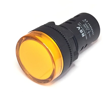 Piloto Pvc 22mm Ambar