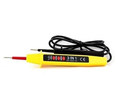 Puntas De Pruebas 3 En 1 Volt 110V - 360V 6890-62 3 En 1