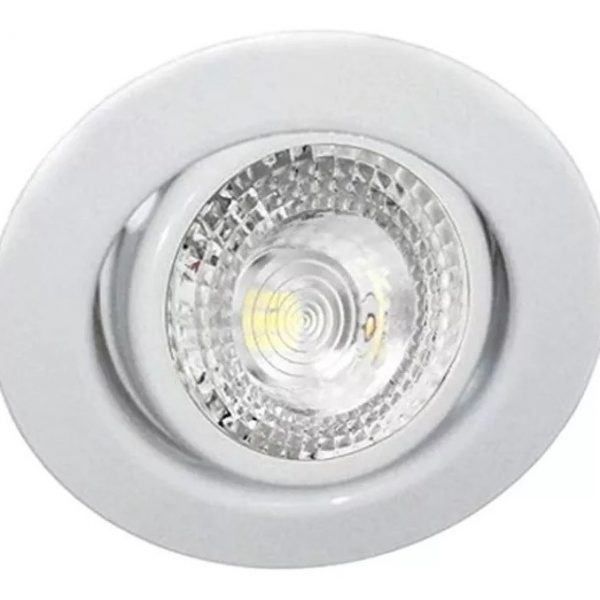 Spot Embutir Fijo P/Dicroica 80mm Blanco 6100