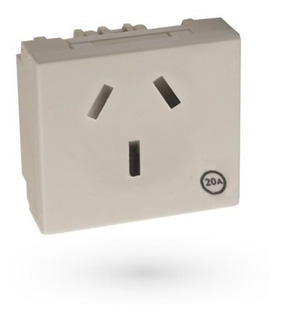 Toma 20A Mod.Doble   Beige   Quantum 226.020.22.06