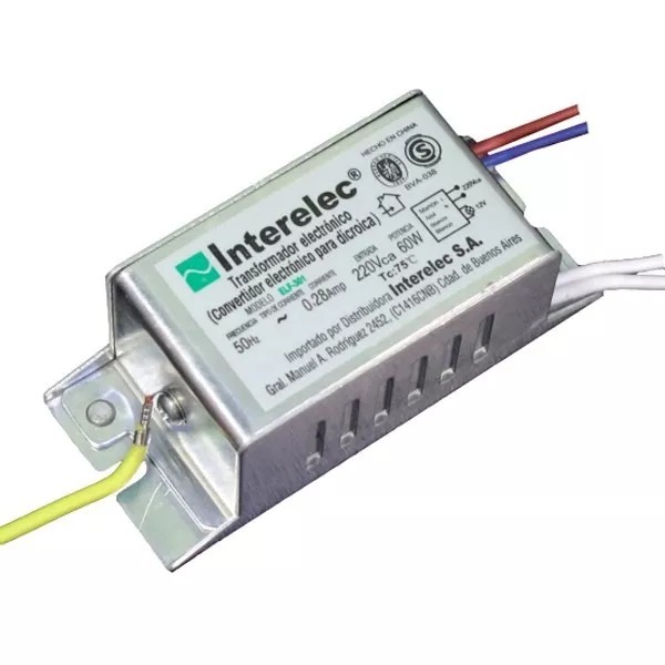 Transf. P/Lampara Dicro 150W C/Escuadra