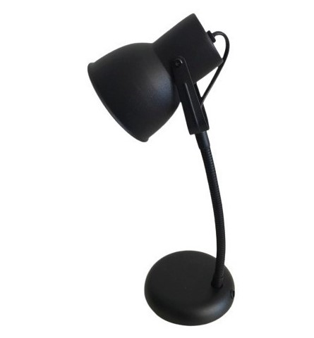Velador Negro De Mesa Radio LR8800-02