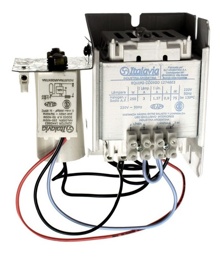 Bandeja P/Merc Halog Y Sodio 250W Italvia 1274603