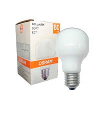 Lampara Bellalux Soft X 60W Limon Osram 9948051