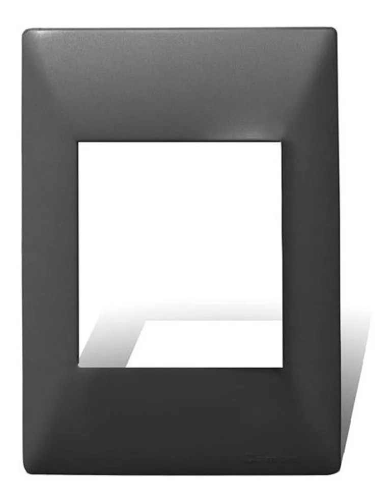 Tapa 3 Modulos P/caja 10x5 GRIS-Siglo XXII 4703