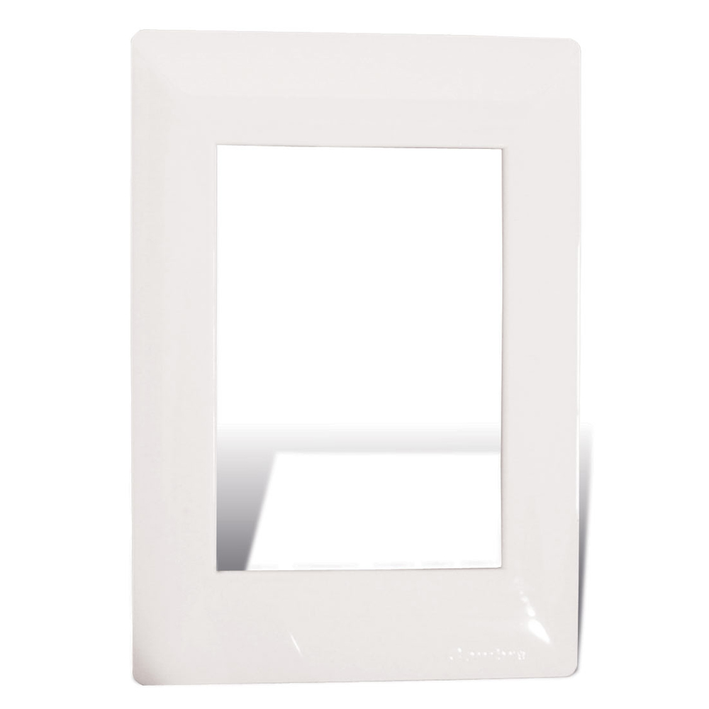 Tapa 4 Modulos P/Caja 10x5 Blanca Siglo XXII 4504