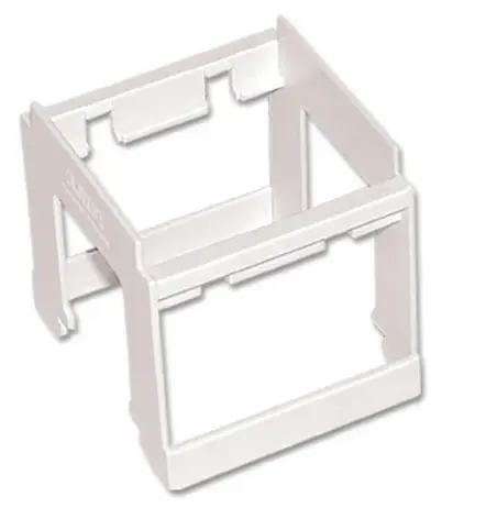 Bastidor Adapt A Riel DIN /2 Modulos  Bco Verona 20511