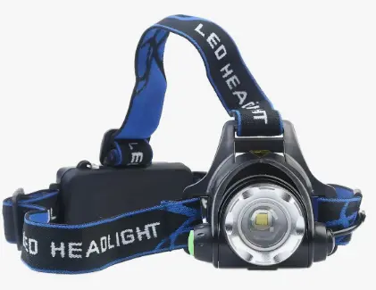 Linterna Led Vincha C/Bat De Lit 10W - Luz Dia 4hs. Auton