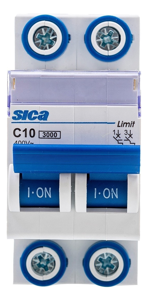 Termica 2P Curva C 4.5ka 10A