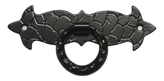 Plaqueta 98X29Mm.Con Bocallave H.Negro