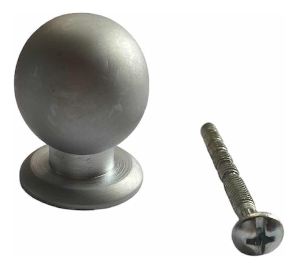 Tirador Esfera 18Mm Zamac Cromo