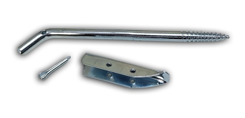 Traba Para Postigon 90Mm.Ac.Negro Epoxy