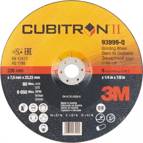 [22483] Disco Cubitron 11 7" Gr 36+