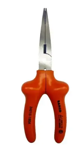 [69343] Pinza Punta Plana Aislada 1000V  2421S-180A